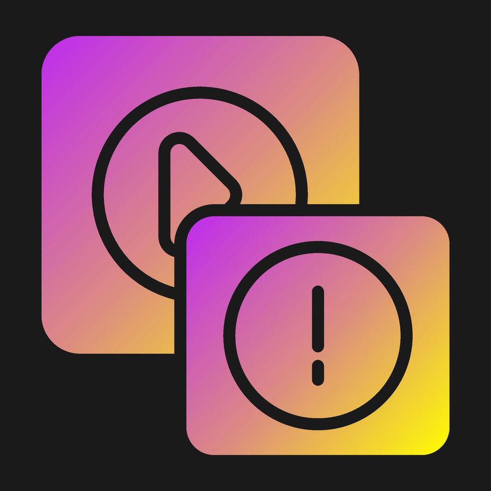 Error Vector Icon