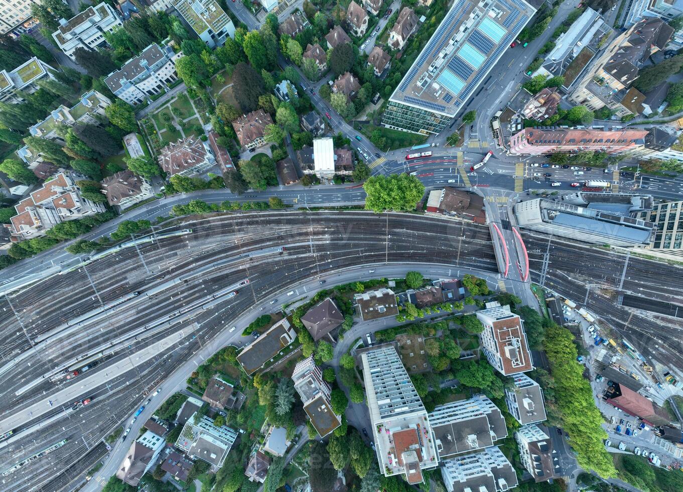 berna tren estación - Suiza foto