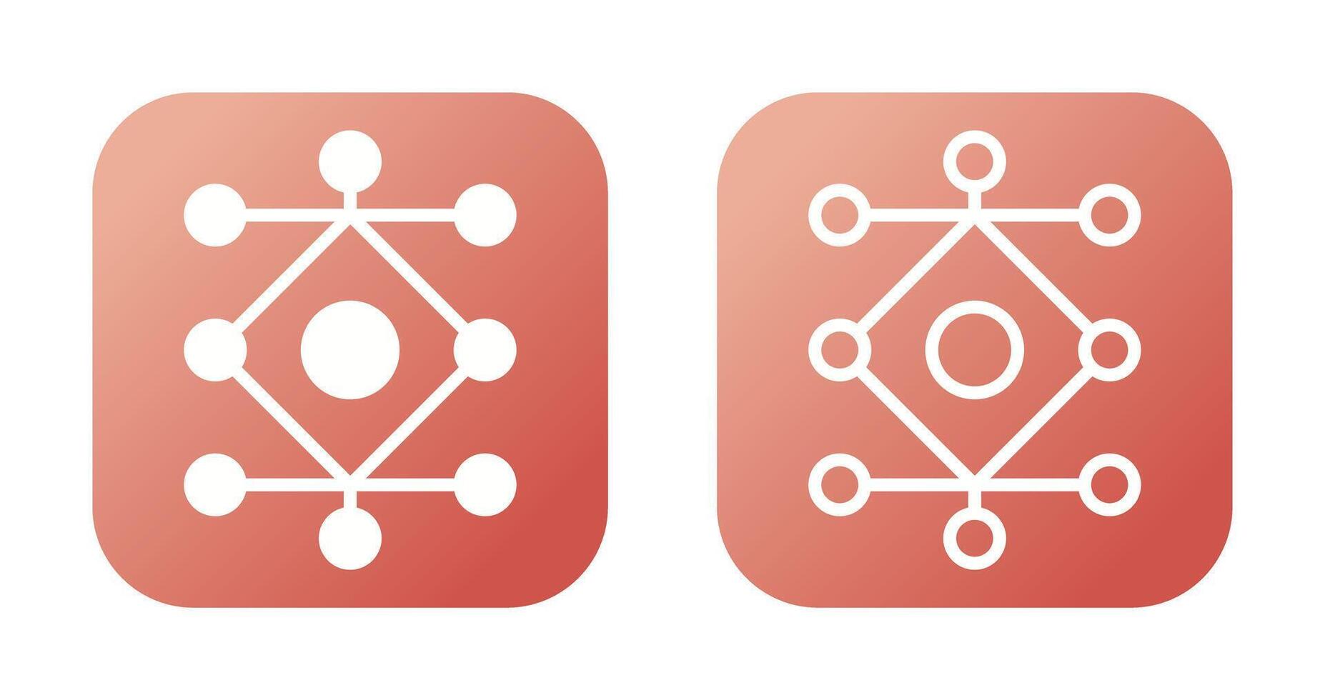 Network Analysis Vector Icon
