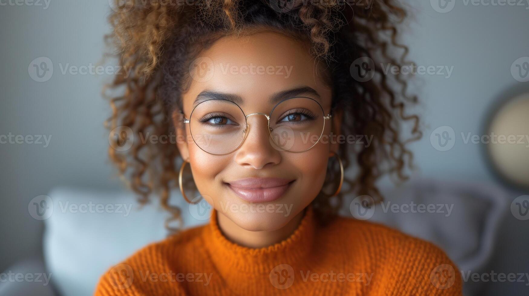 AI Generated The smiling, biracial girl is holding a smartphone while chatting or texting, while the ethnic biracial woman uses the same device to read news, browse the web and shop online. photo