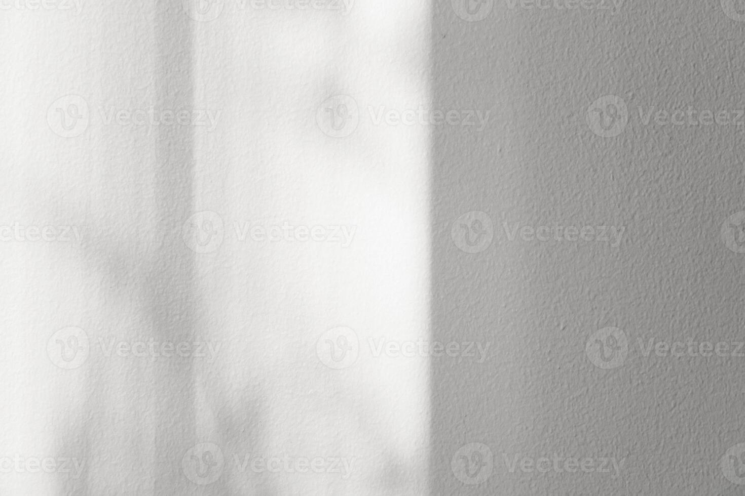 blanco estudio fondo, hojas sombra con luz de sol reflexión en hormigón pared textura superficie, vacia gris cocina pared habitación con luz, telón de fondo monitor para producto presentación foto