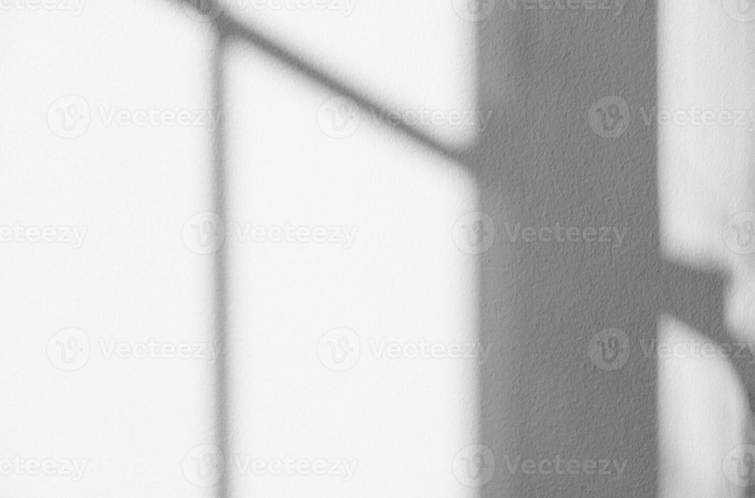 blanco estudio fondo, hojas sombra con luz de sol reflexión en hormigón pared textura superficie, vacia gris cocina pared habitación con luz, telón de fondo monitor para producto presentación. foto
