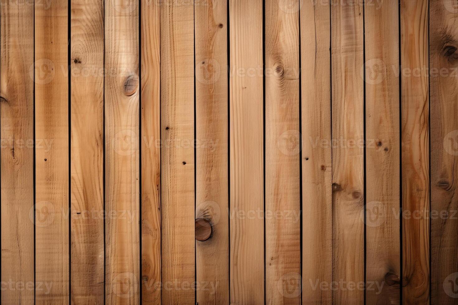 AI generated texture of vertical wooden boards photo