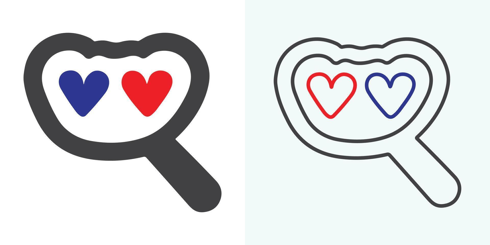 Love Mail icon set. email icon vector. E-mail icon. Envelope illustration vector