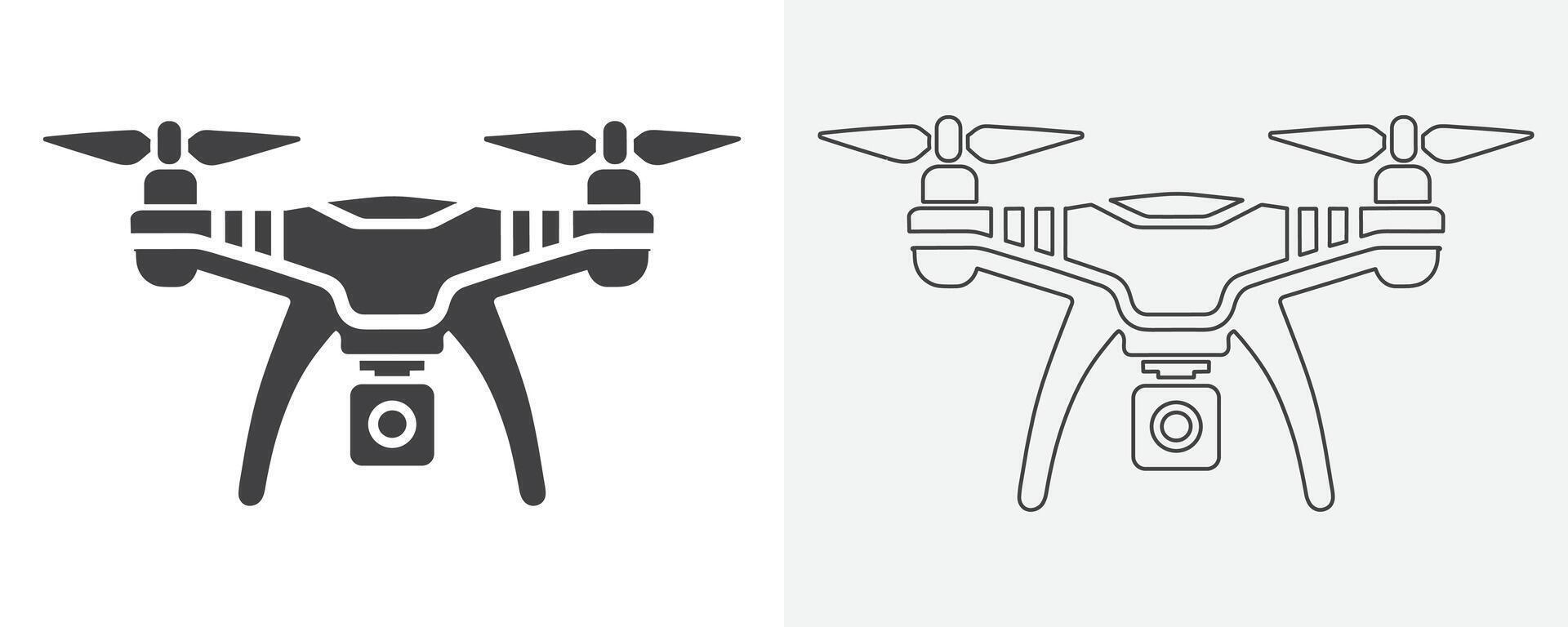 Drone black icon. Vector drone icon black design. drone icon symbol design drone icon or logo isolated sign symbol vector illustration black drone on white background vector art