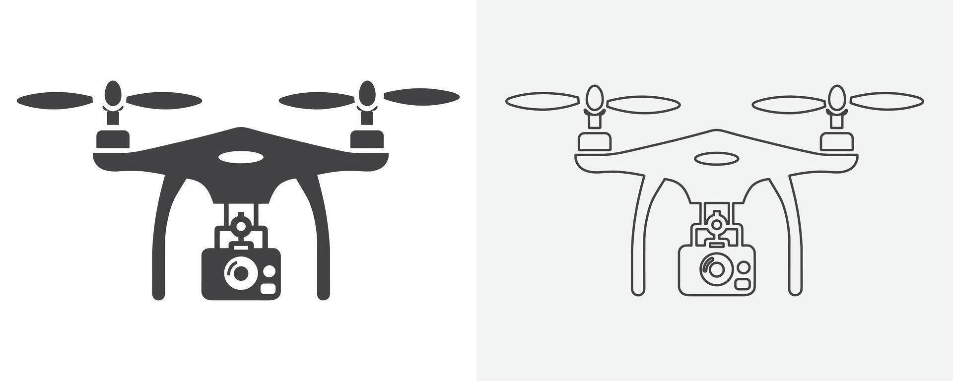 Drone black icon. Vector drone icon black design. drone icon symbol design drone icon or logo isolated sign symbol vector illustration black drone on white background vector art