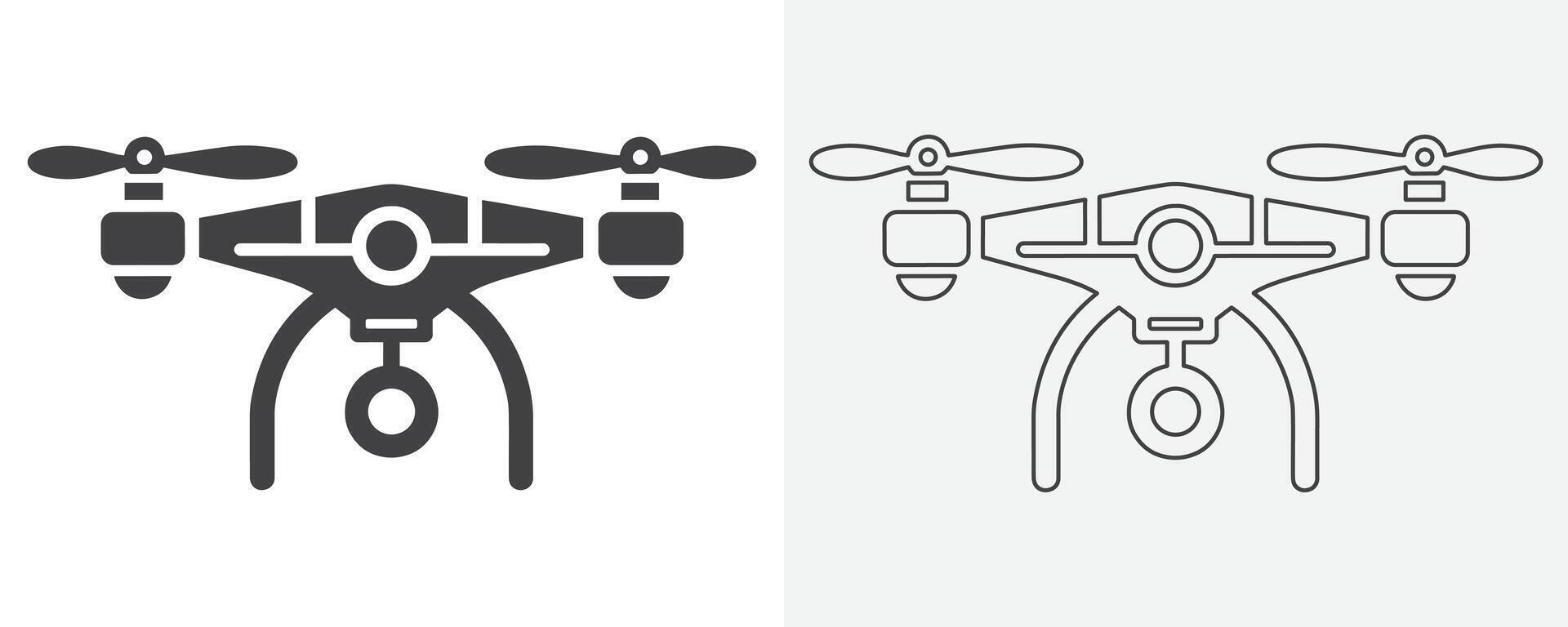 Drone black icon. Vector drone icon black design. drone icon symbol design drone icon or logo isolated sign symbol vector illustration black drone on white background vector art