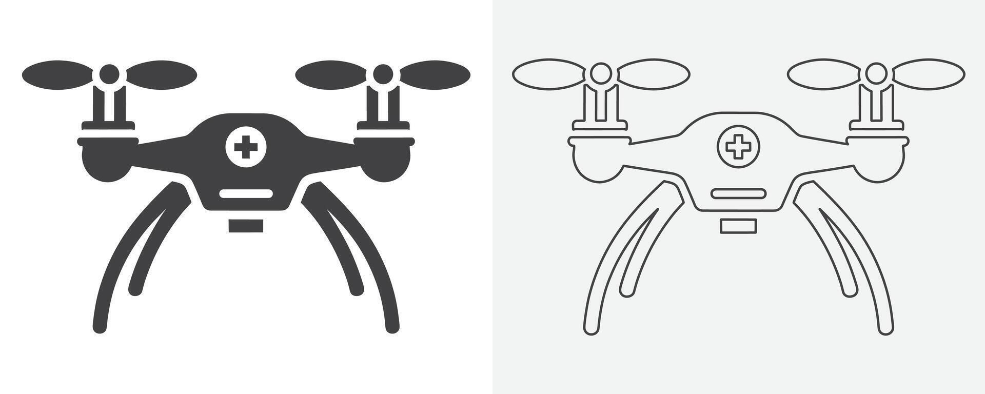Drone black icon. Vector drone icon black design. drone icon symbol design drone icon or logo isolated sign symbol vector illustration black drone on white background vector art