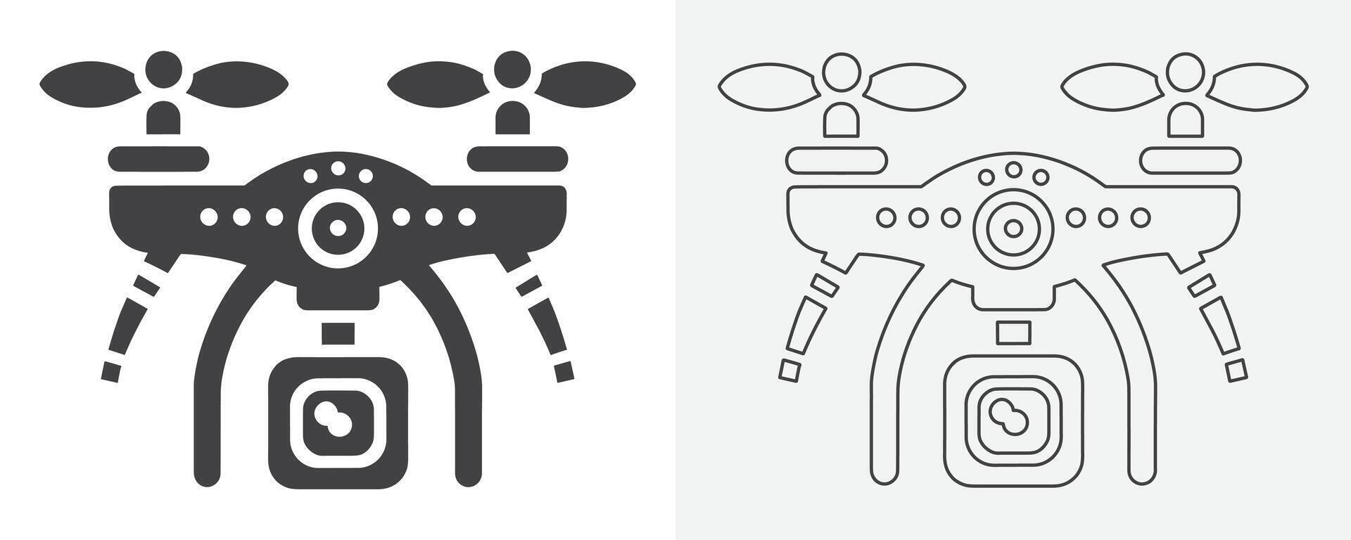Drone black icon. Vector drone icon black design. drone icon symbol design drone icon or logo isolated sign symbol vector illustration black drone on white background vector art