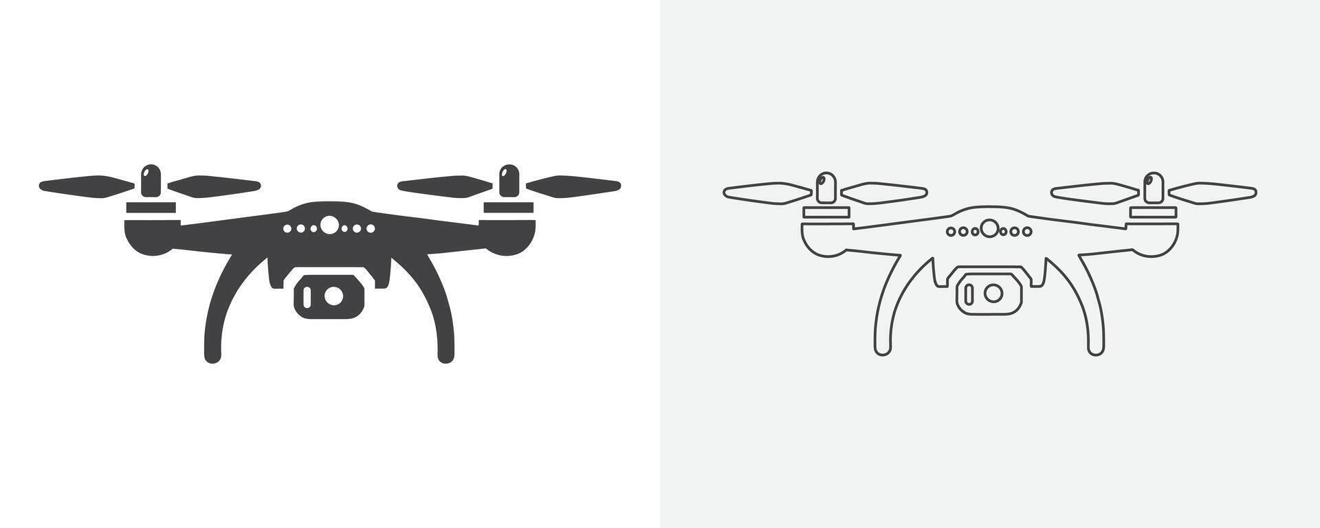 Drone black icon. Vector drone icon black design. drone icon symbol design drone icon or logo isolated sign symbol vector illustration black drone on white background vector art