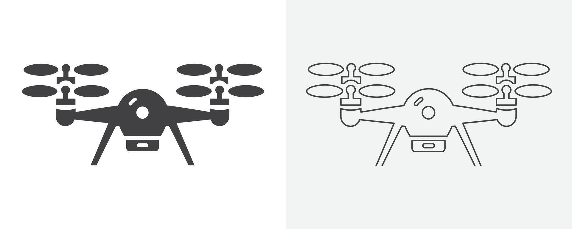 Drone black icon. Vector drone icon black design. drone icon symbol design drone icon or logo isolated sign symbol vector illustration black drone on white background vector art