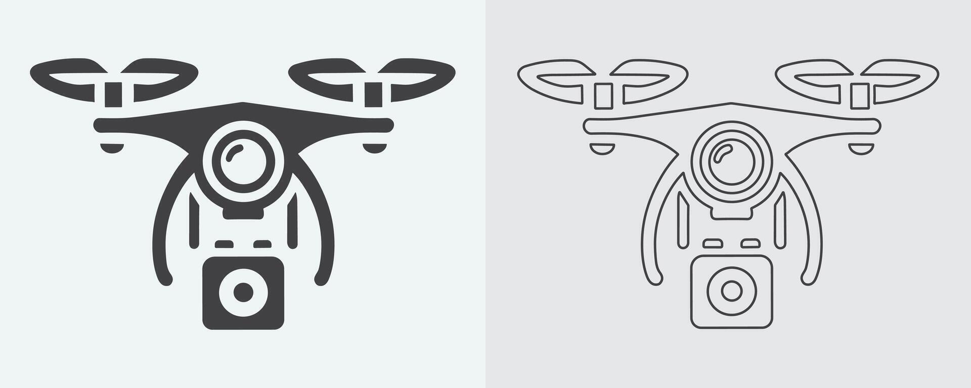 Drone black icon. Vector drone icon black design. drone icon symbol design drone icon or logo isolated sign symbol vector illustration black drone on white background vector art