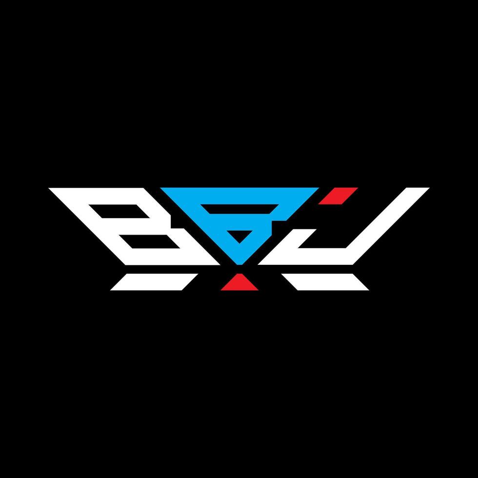 bbj letra logo vector diseño, bbj sencillo y moderno logo. bbj lujoso alfabeto diseño