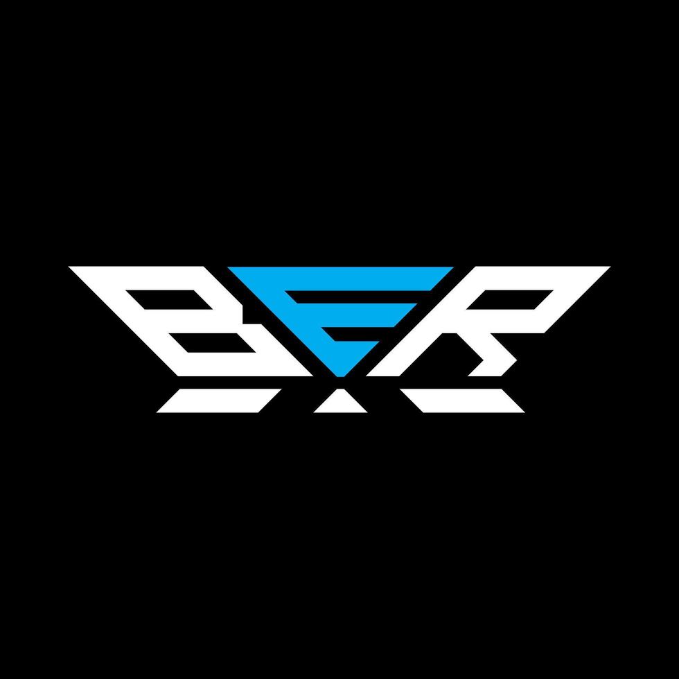 BER letter logo vector design, BER simple and modern logo. BER luxurious alphabet design