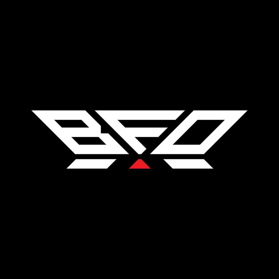 BFO letter logo vector design, BFO simple and modern logo. BFO luxurious alphabet design