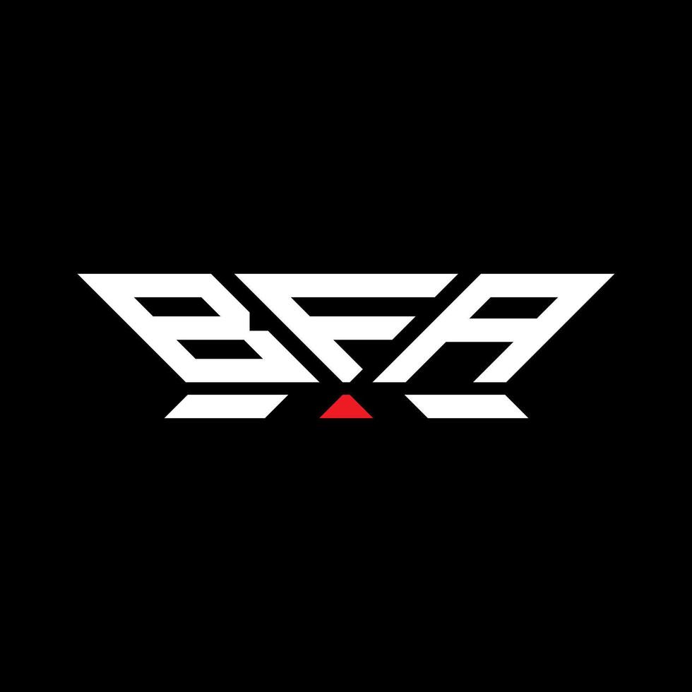 BFA letter logo vector design, BFA simple and modern logo. BFA luxurious alphabet design