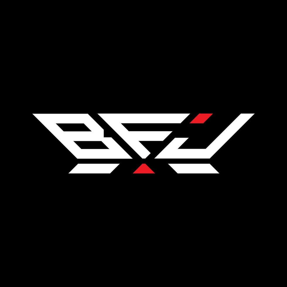 BFJ letter logo vector design, BFJ simple and modern logo. BFJ luxurious alphabet design