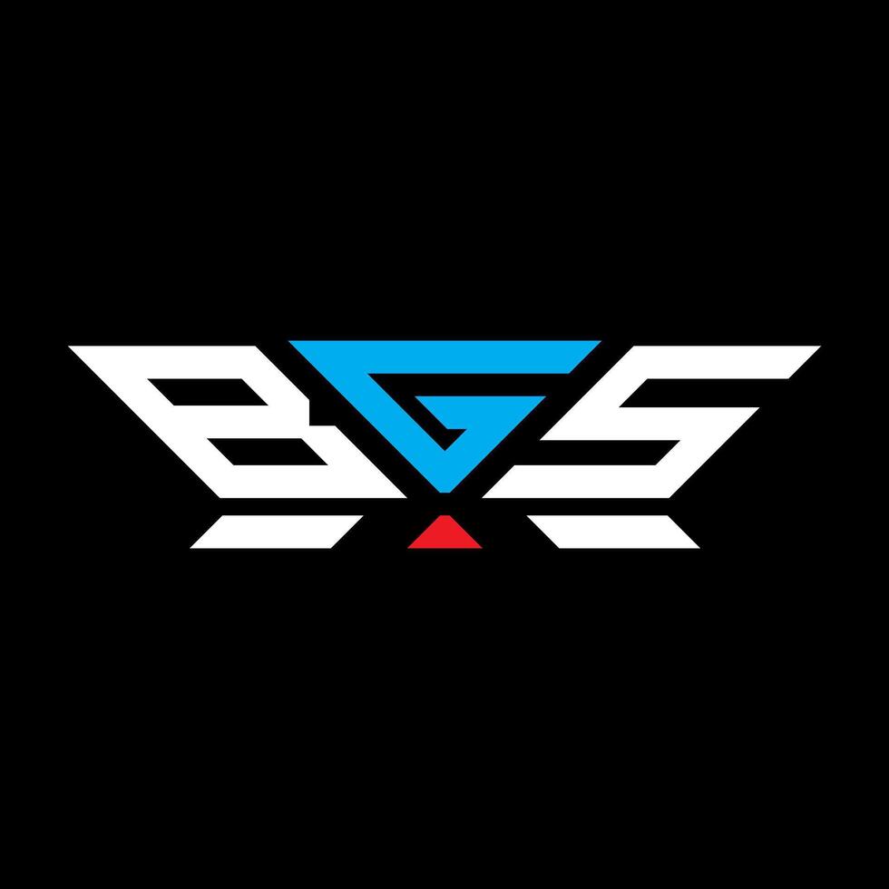 BGS letter logo vector design, BGS simple and modern logo. BGS luxurious alphabet design