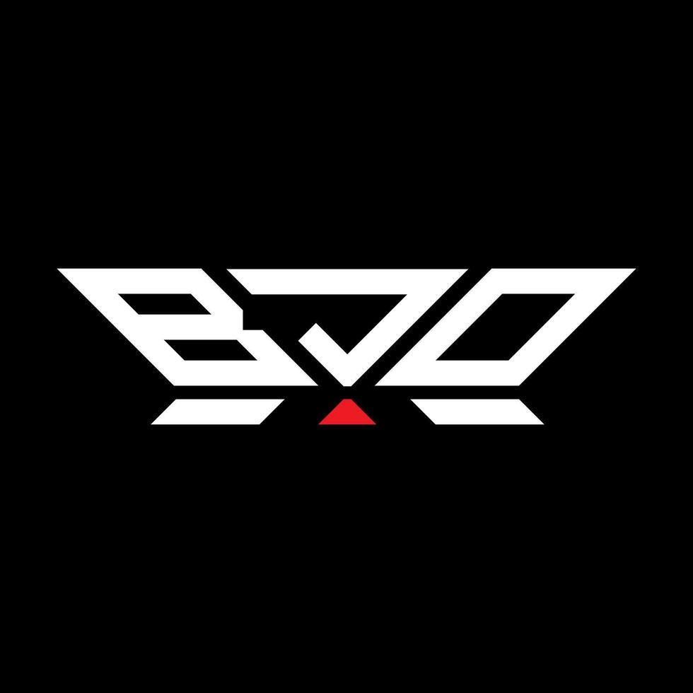 BJO letter logo vector design, BJO simple and modern logo. BJO luxurious alphabet design
