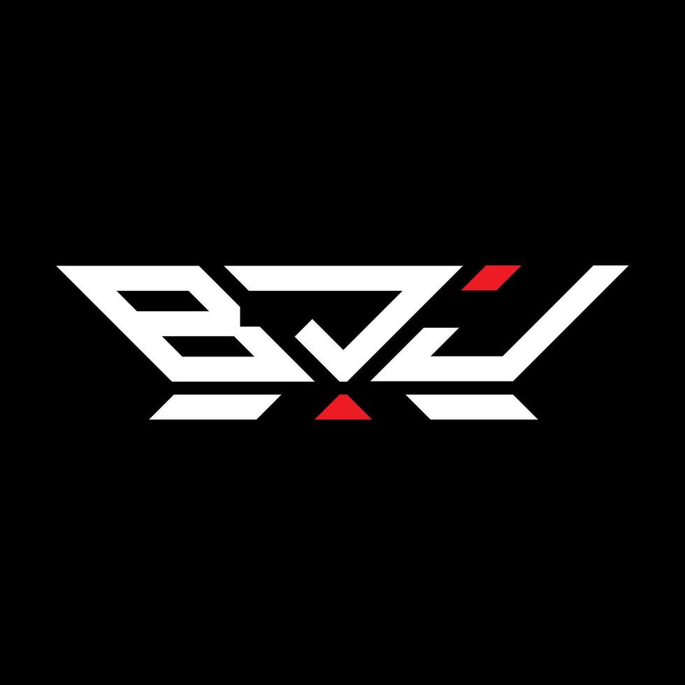 bjj letra logo vector diseño, bjj sencillo y moderno logo. bjj lujoso alfabeto diseño