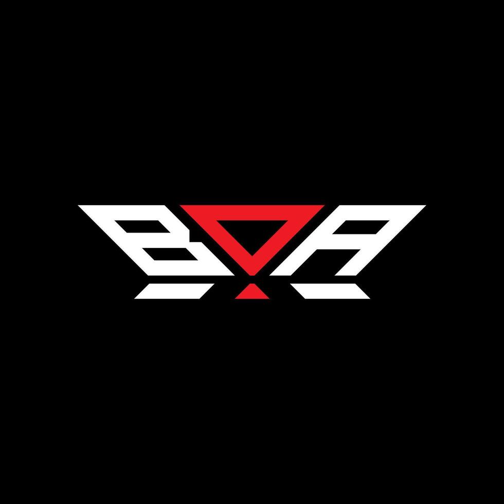 BOA letter logo vector design, BOA simple and modern logo. BOA luxurious alphabet design