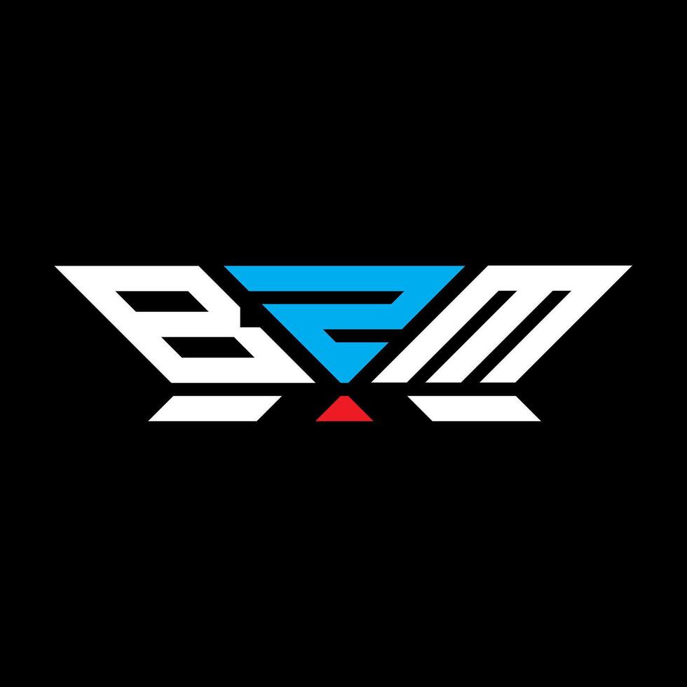 BZM letter logo vector design, BZM simple and modern logo. BZM luxurious alphabet design