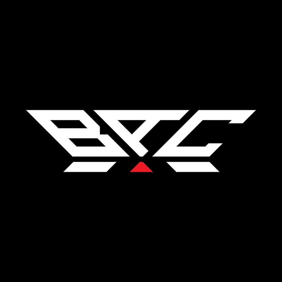 BAC letter logo vector design, BAC simple and modern logo. BAC luxurious alphabet design