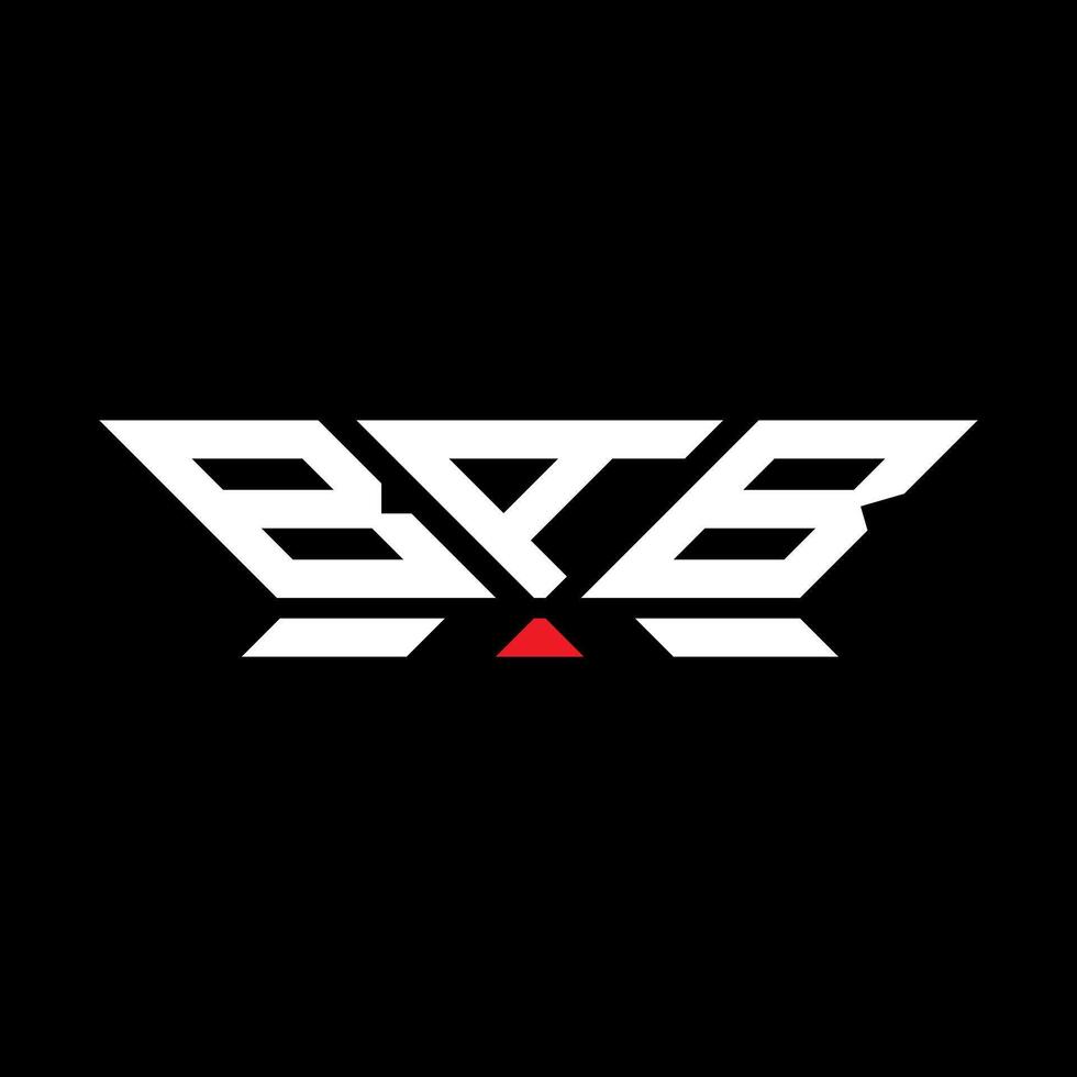 BAB letter logo vector design, BAB simple and modern logo. BAB luxurious alphabet design