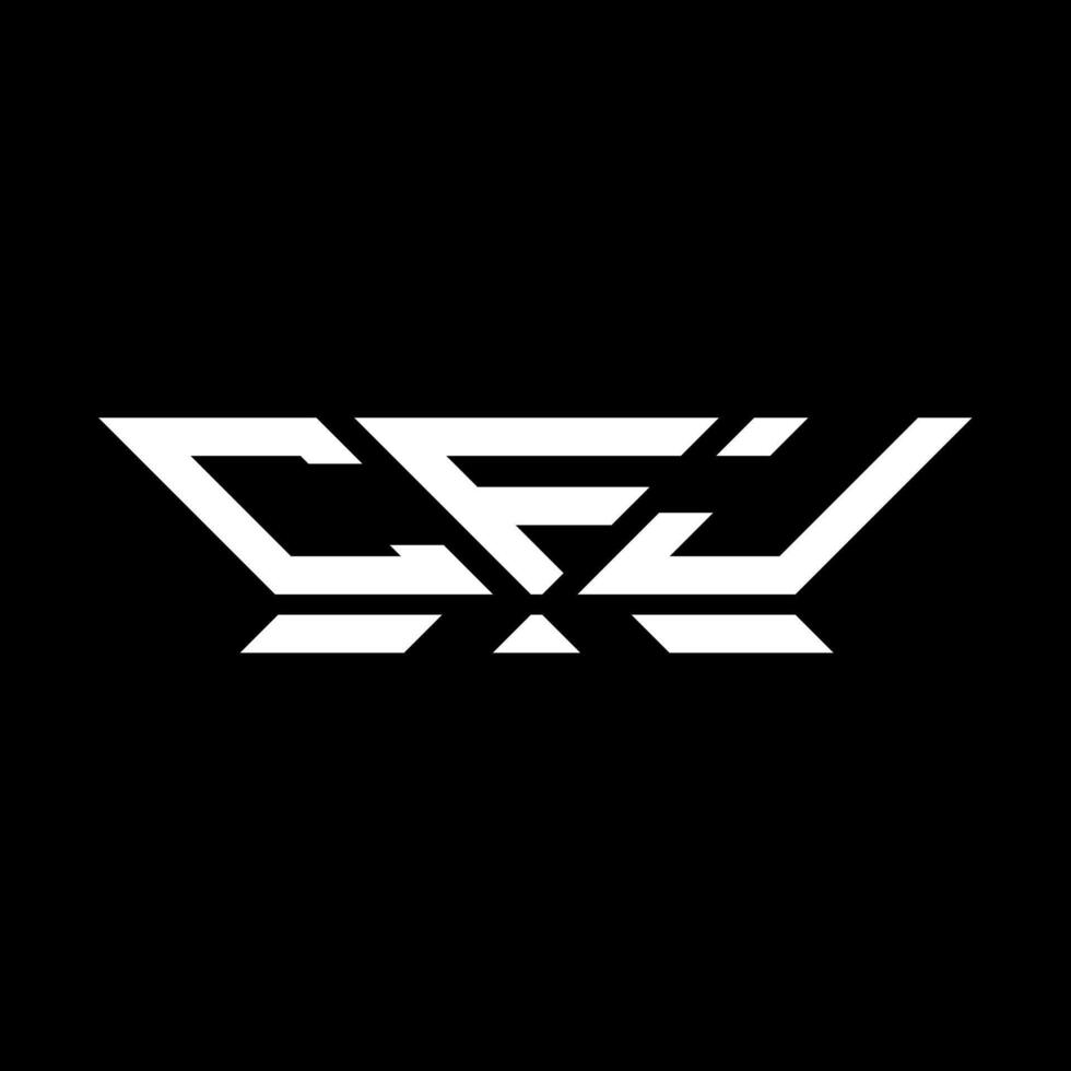 CFJ letter logo vector design, CFJ simple and modern logo. CFJ luxurious alphabet design