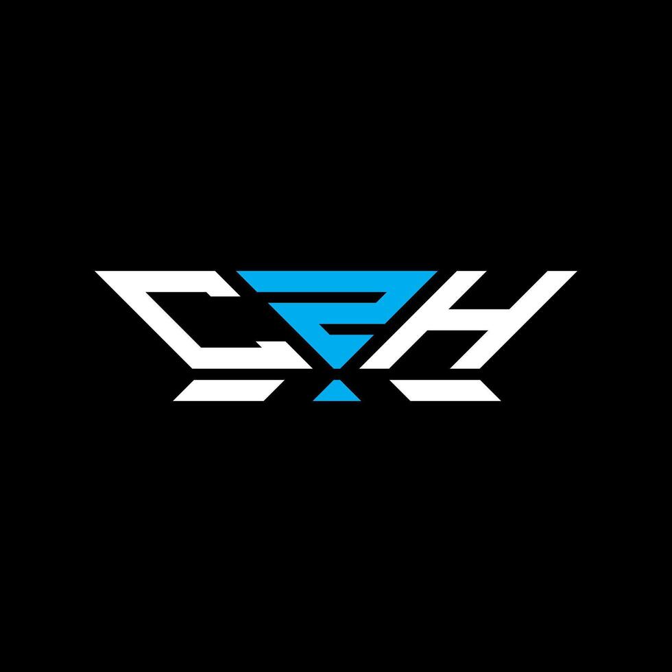 CZH letter logo vector design, CZH simple and modern logo. CZH luxurious alphabet design
