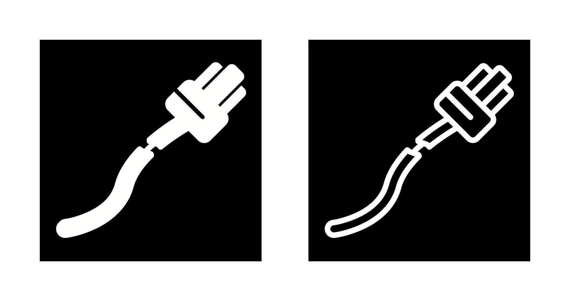 Broken Cable Vector Icon