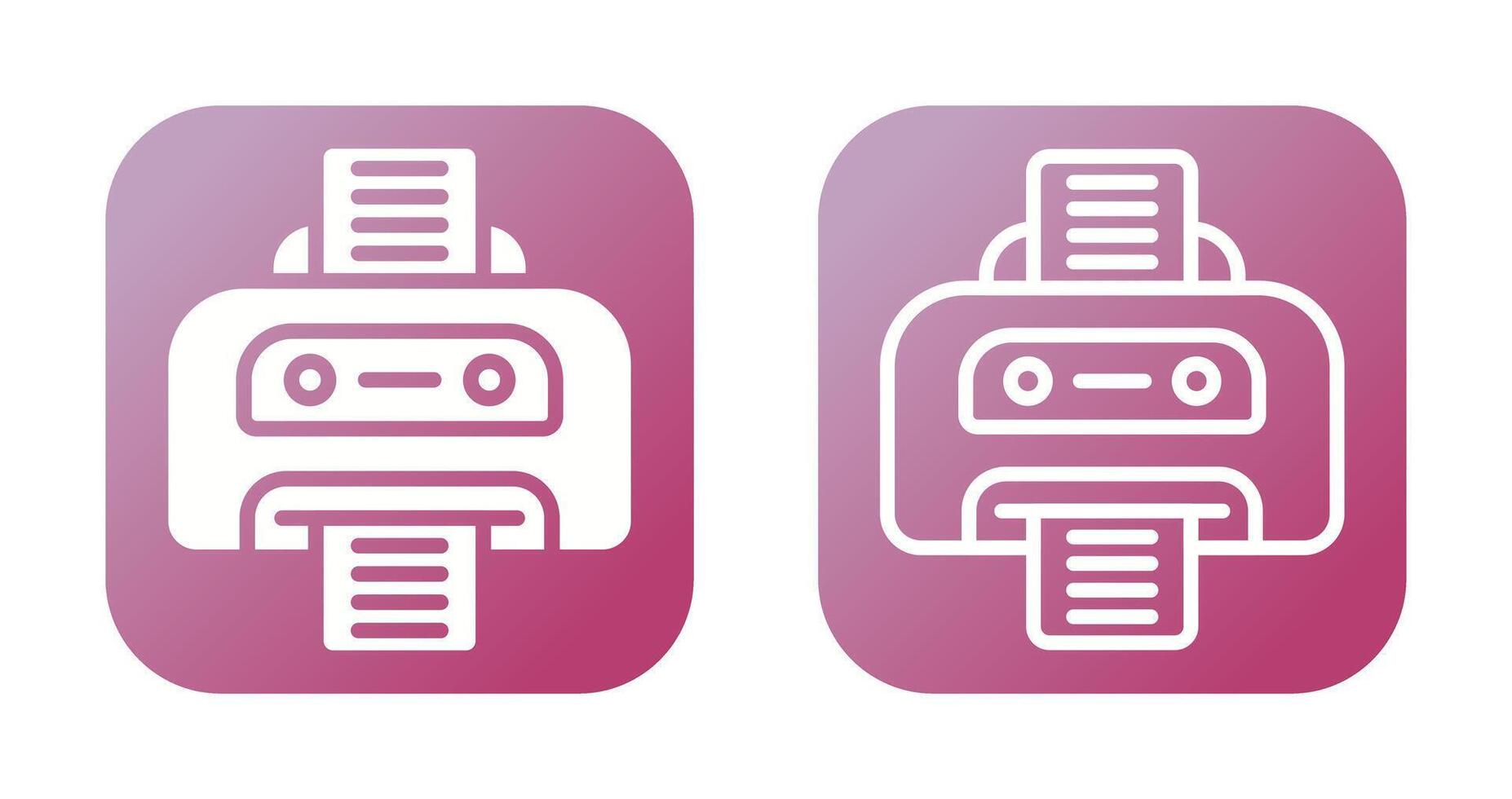Printer Vector Icon