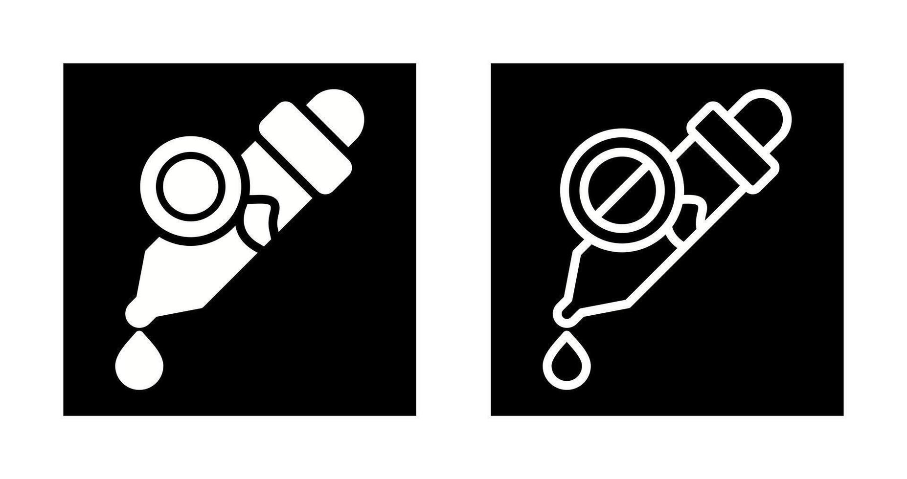 Blocked Droper Vector Icon