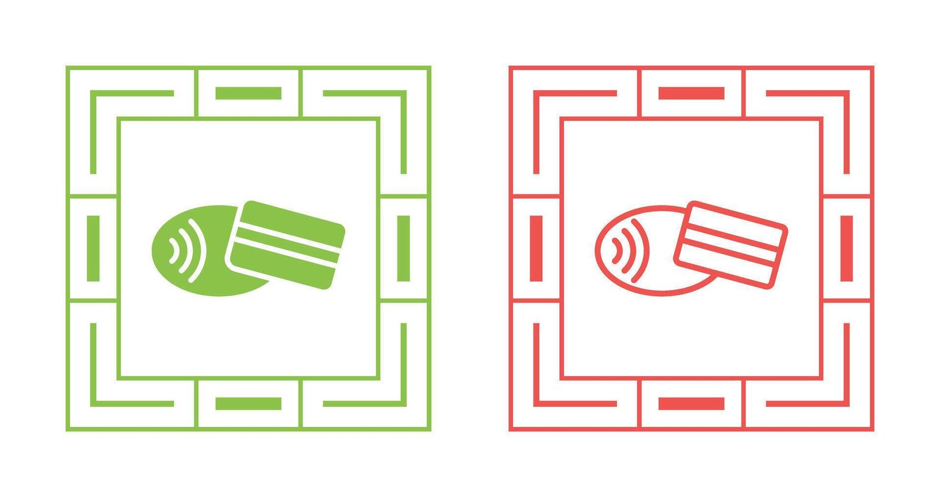 Contactless Payment Vector Icon