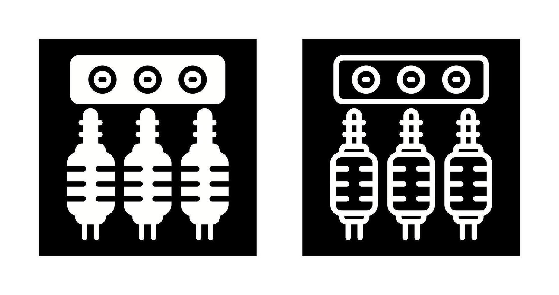 Jack Connector Vector Icon