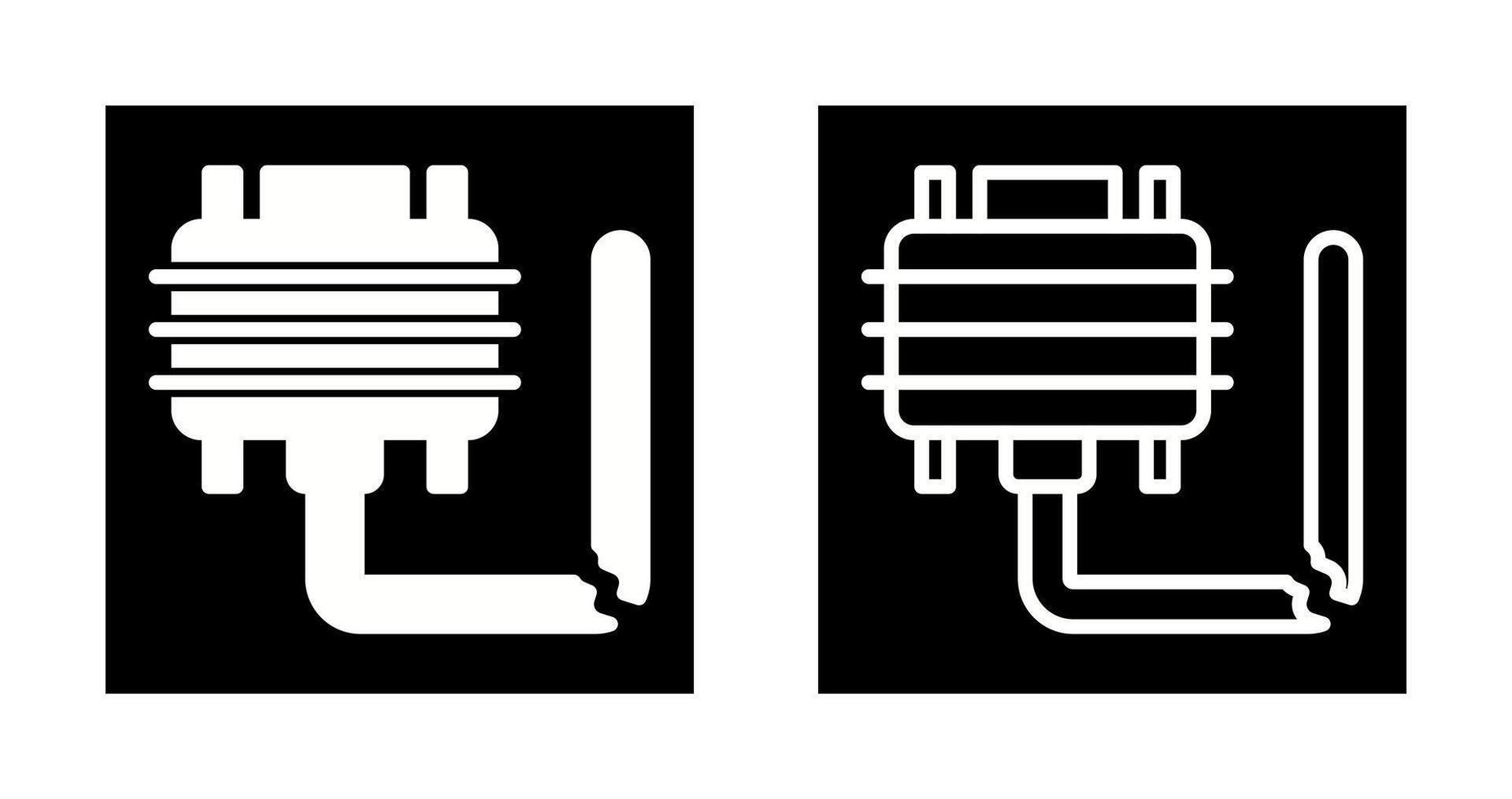 Broken Cable Vector Icon