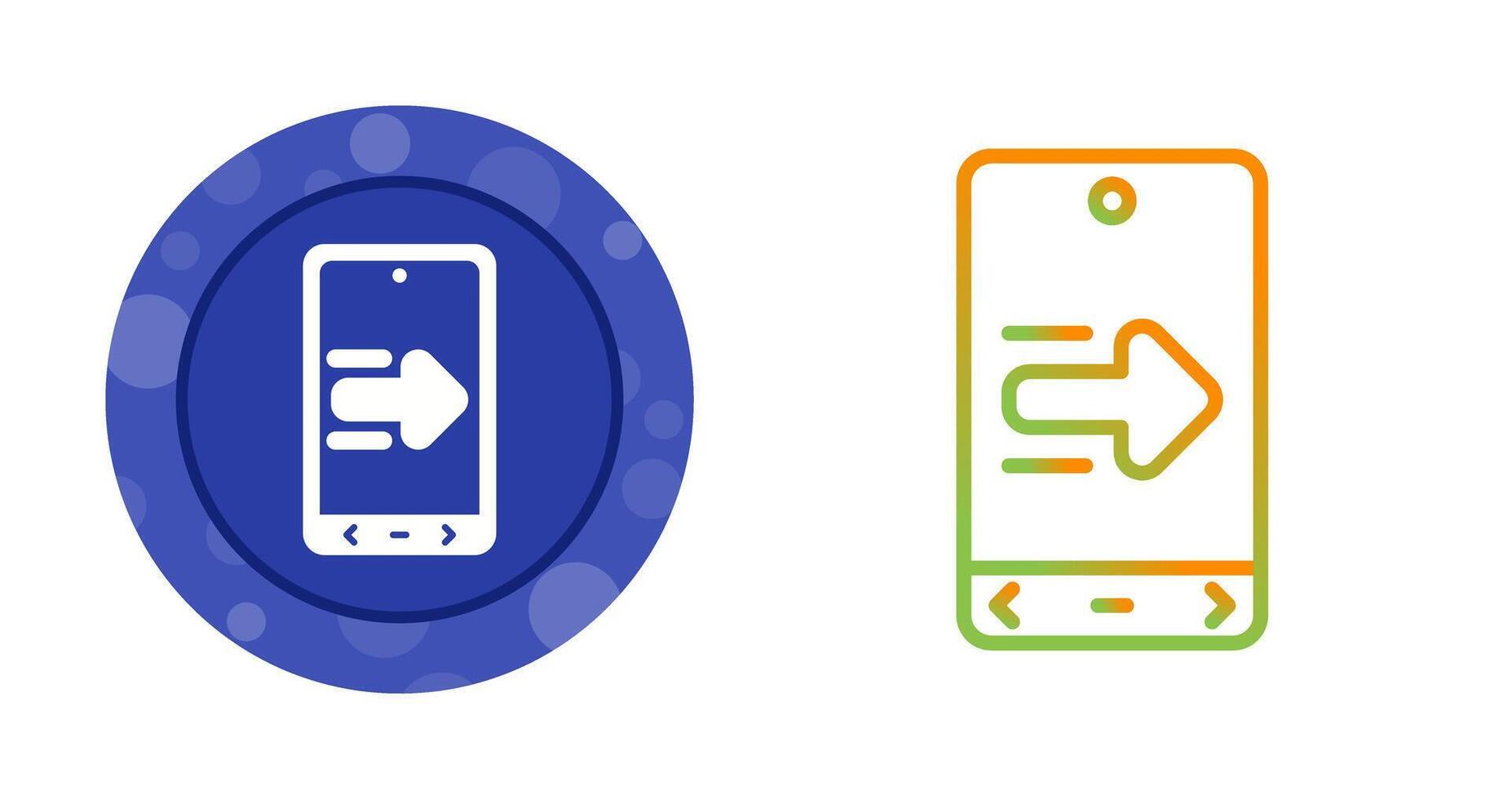 Swip Right Vector Icon