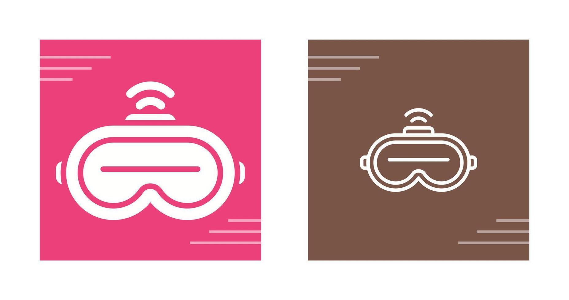 Augmented Reality Headset Vector Icon