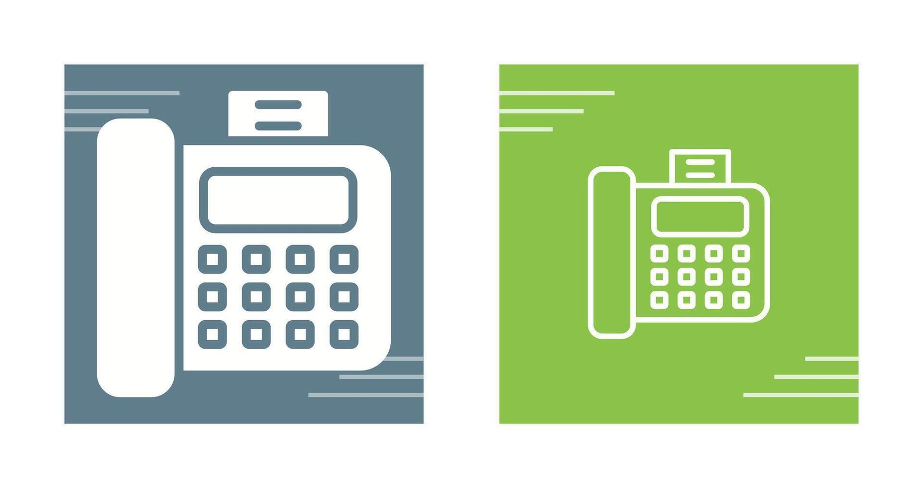 Fax Machine Vector Icon