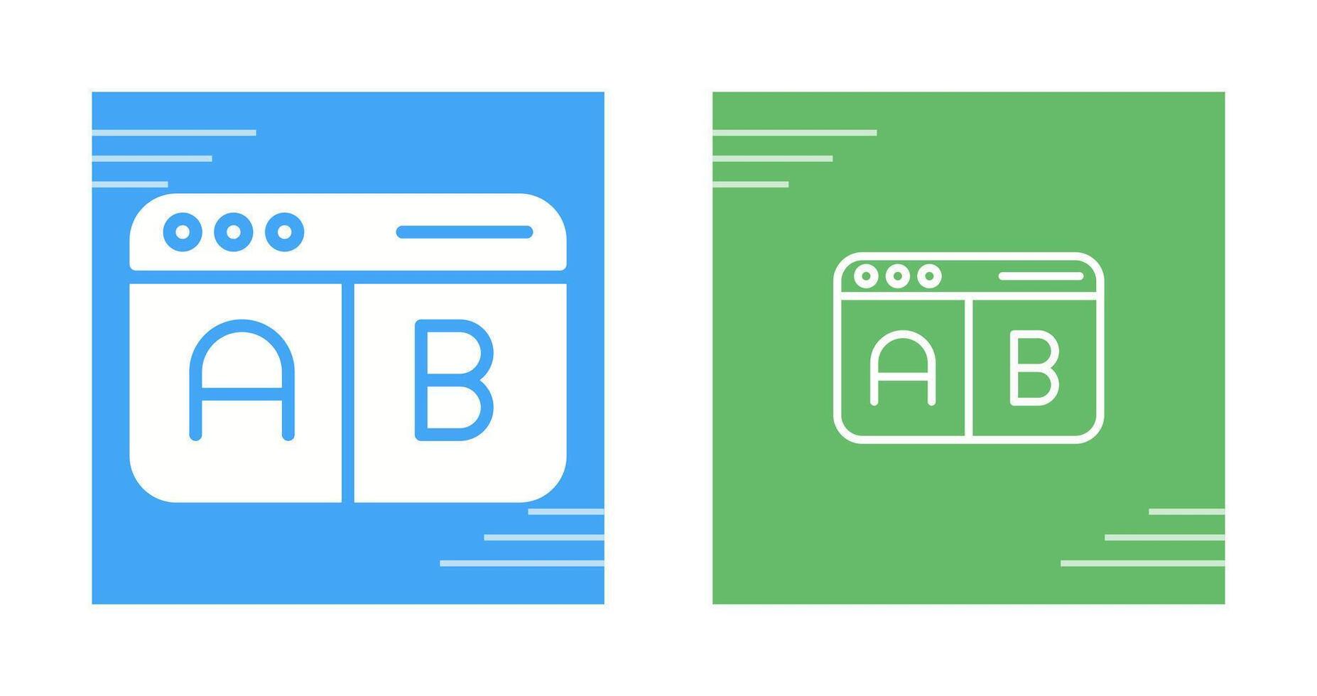 Multivariate Testing Vector Icon