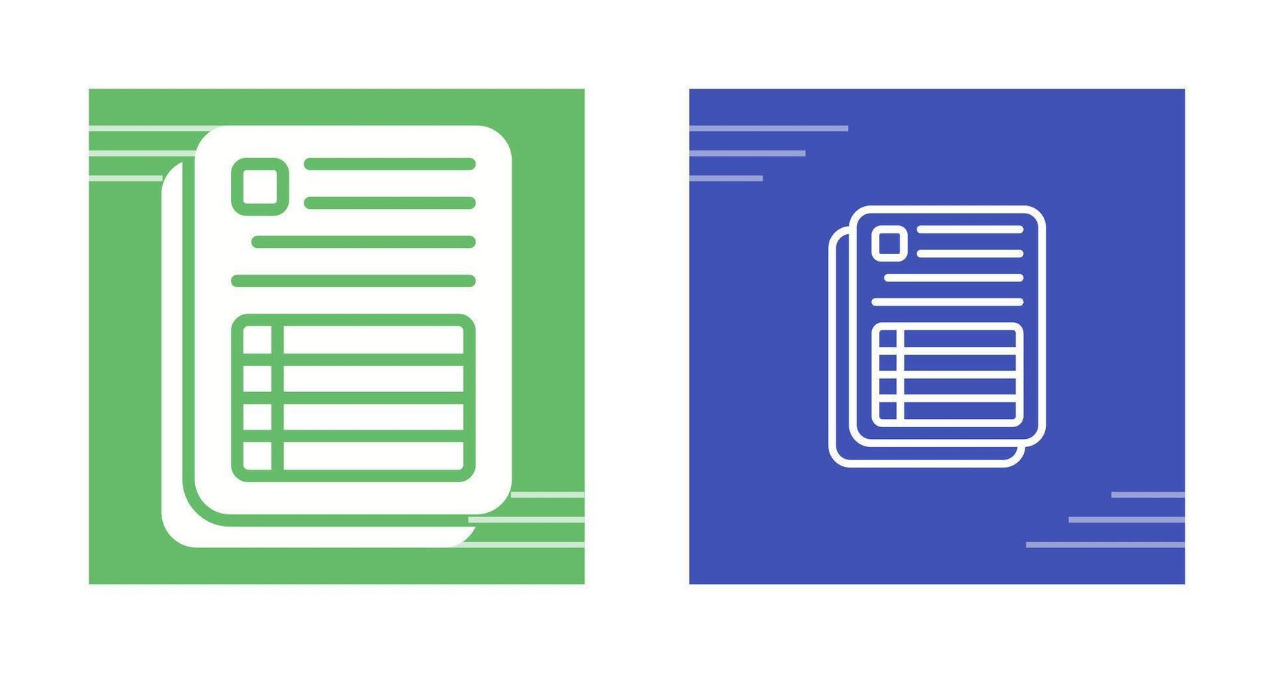 Spreadsheet Vector Icon