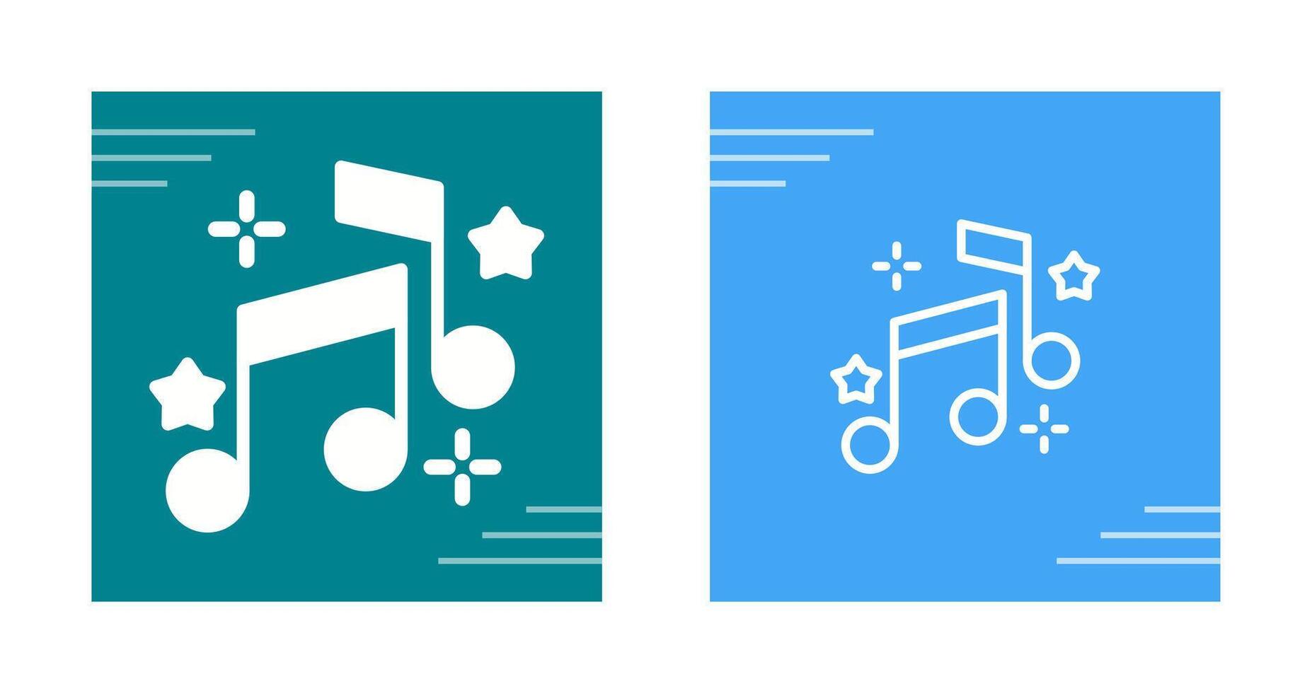 icono de vector de nota musical