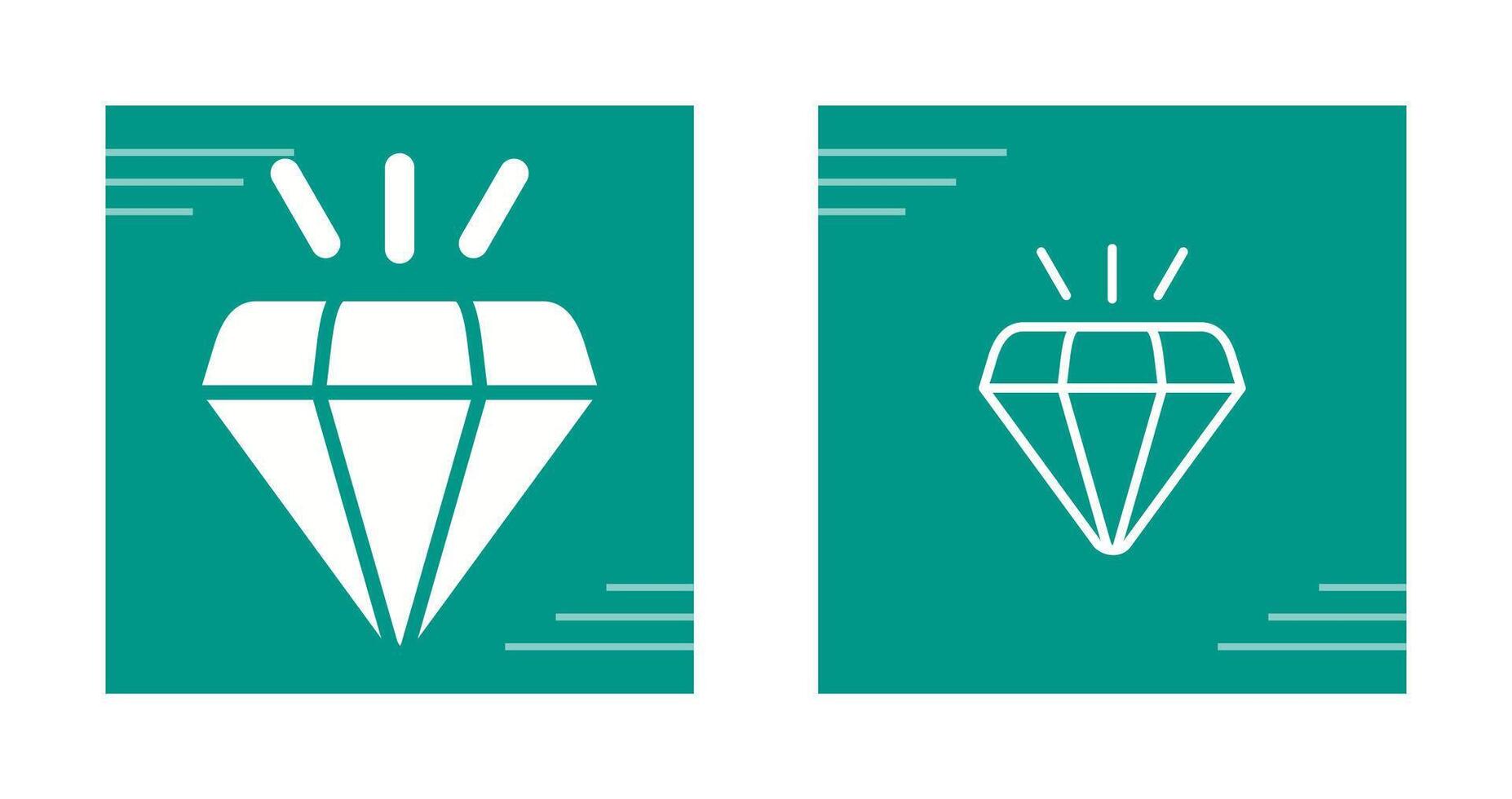 Diamond Vector Icon