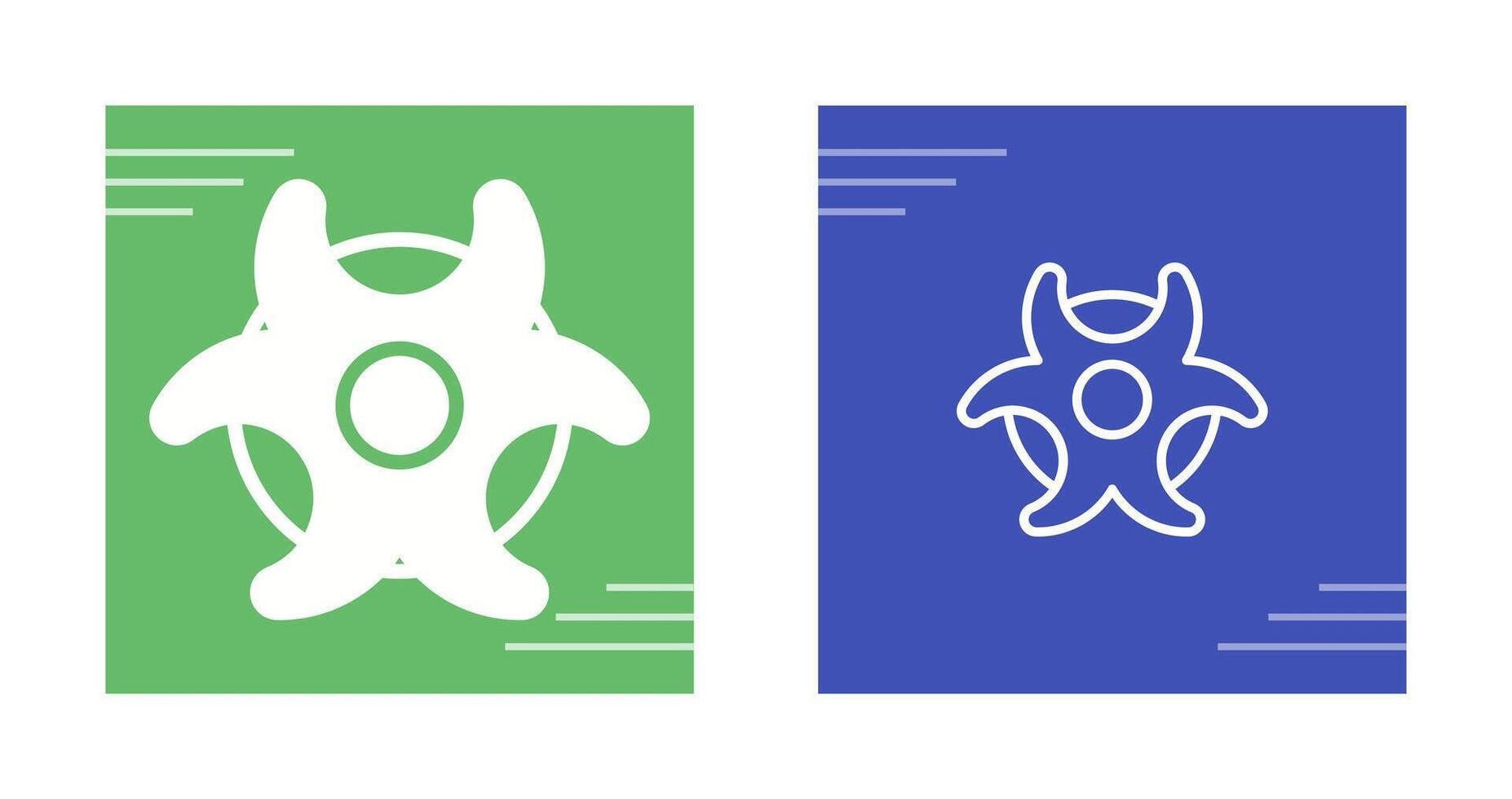 Biohazard symbol Vector Icon