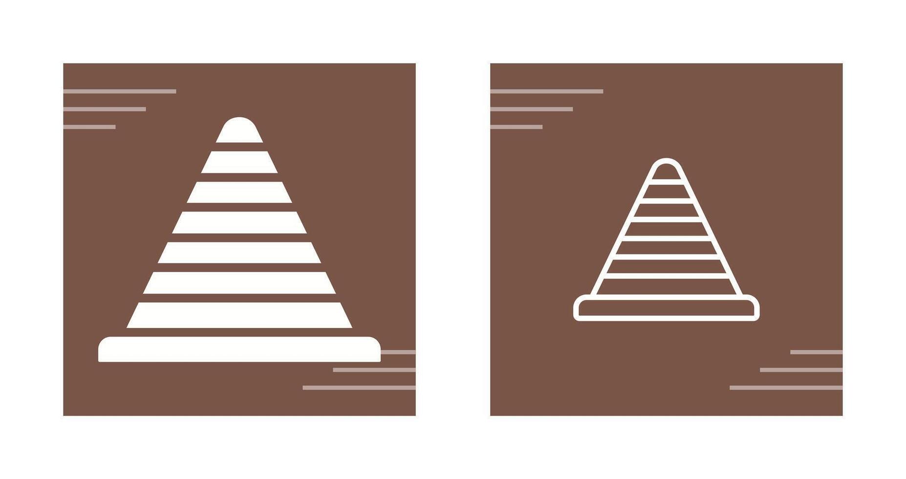 Traffic cone Vector Icon