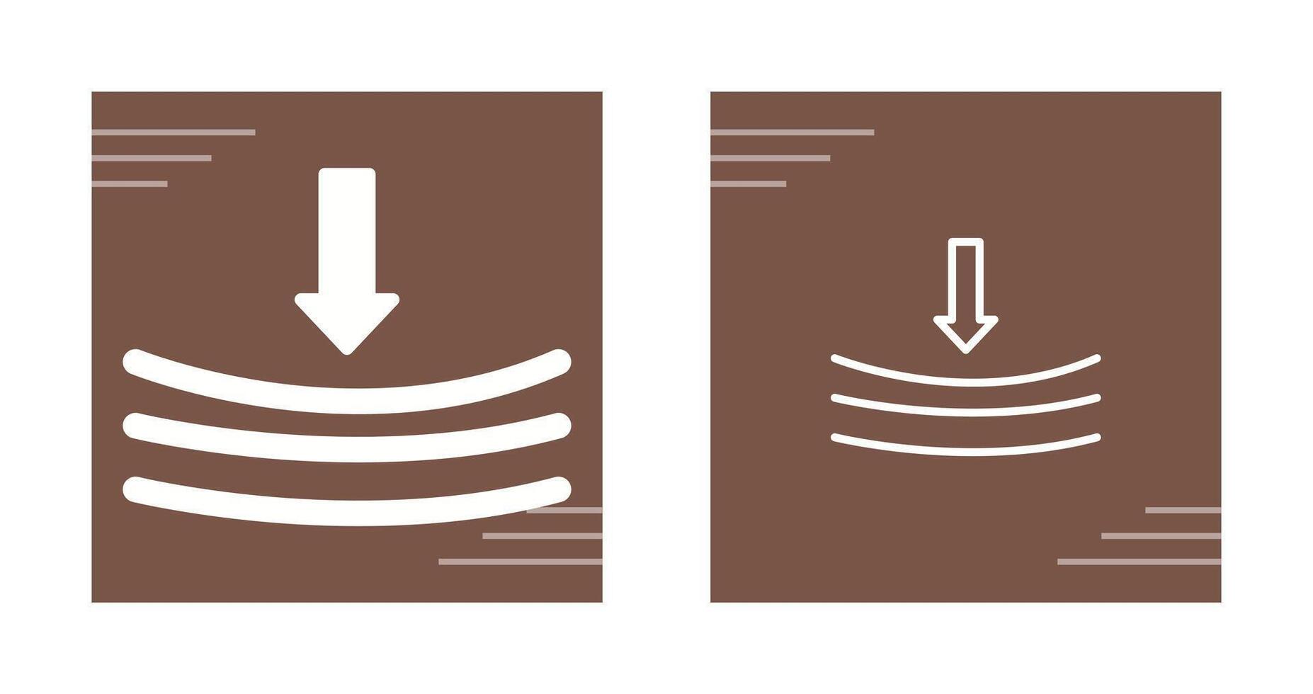 competitivo presión vector icono