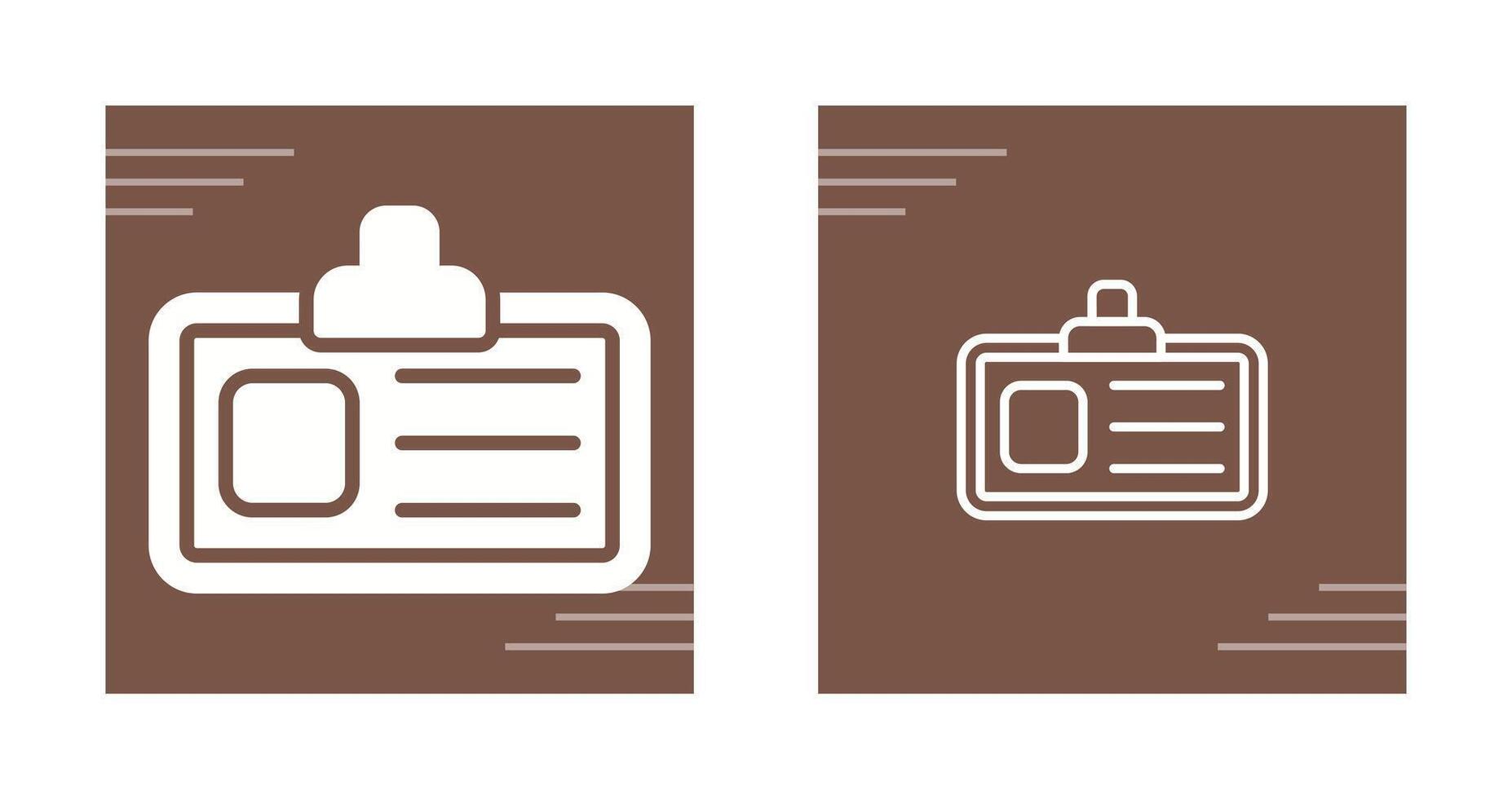 Business Card Vector Icon
