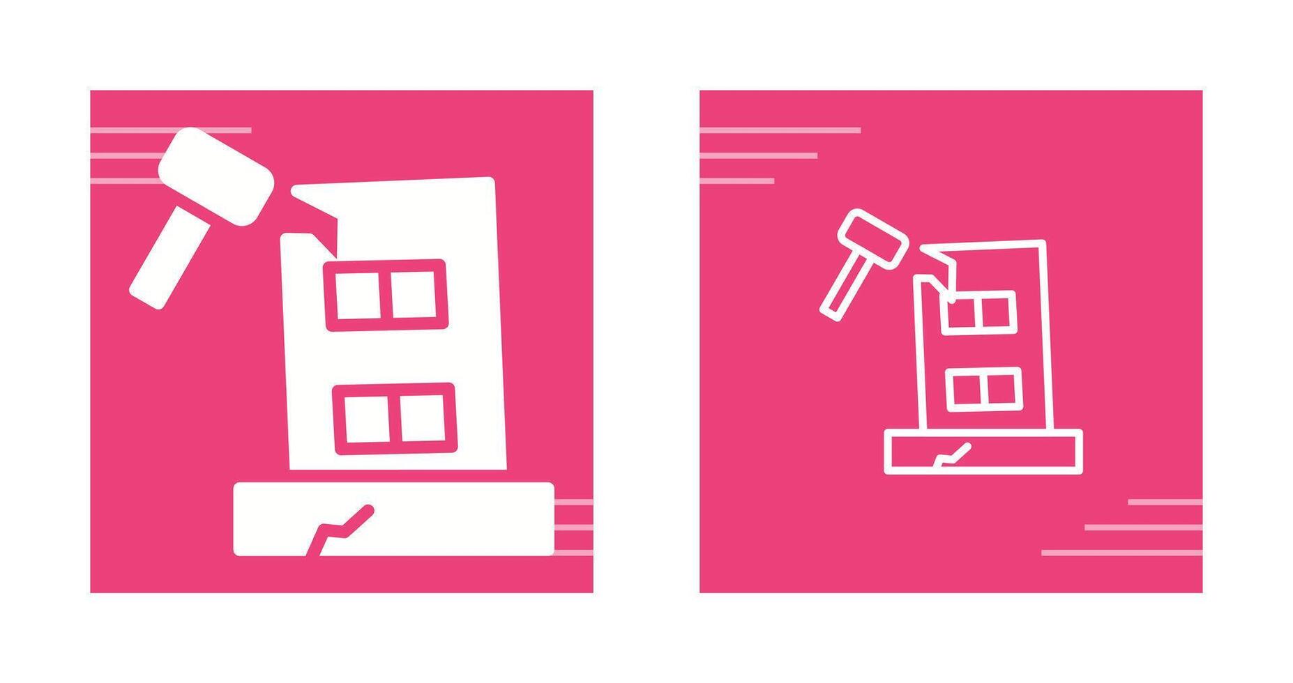 Industry Disruption Vector Icon