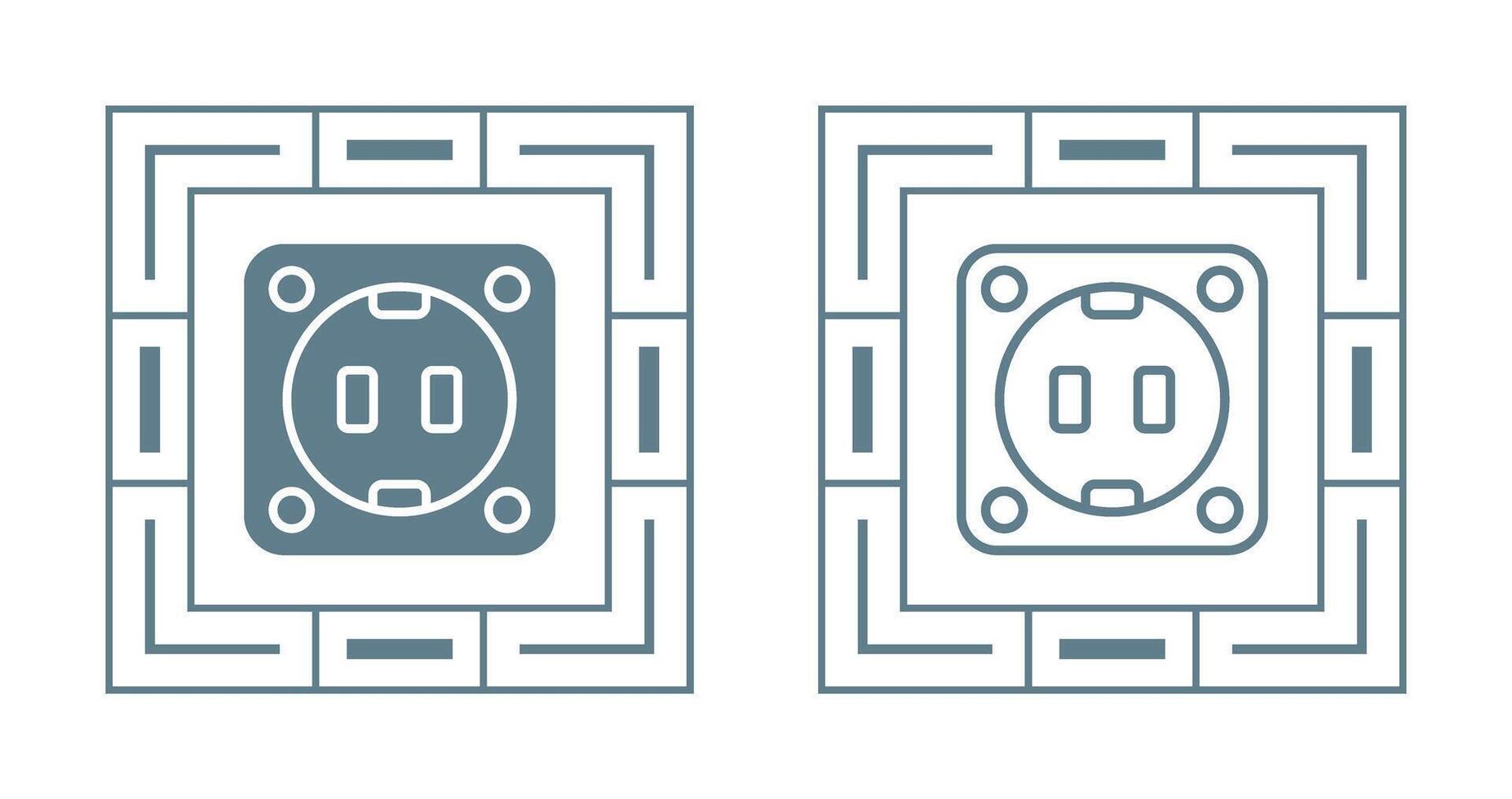 Outlet Vector Icon