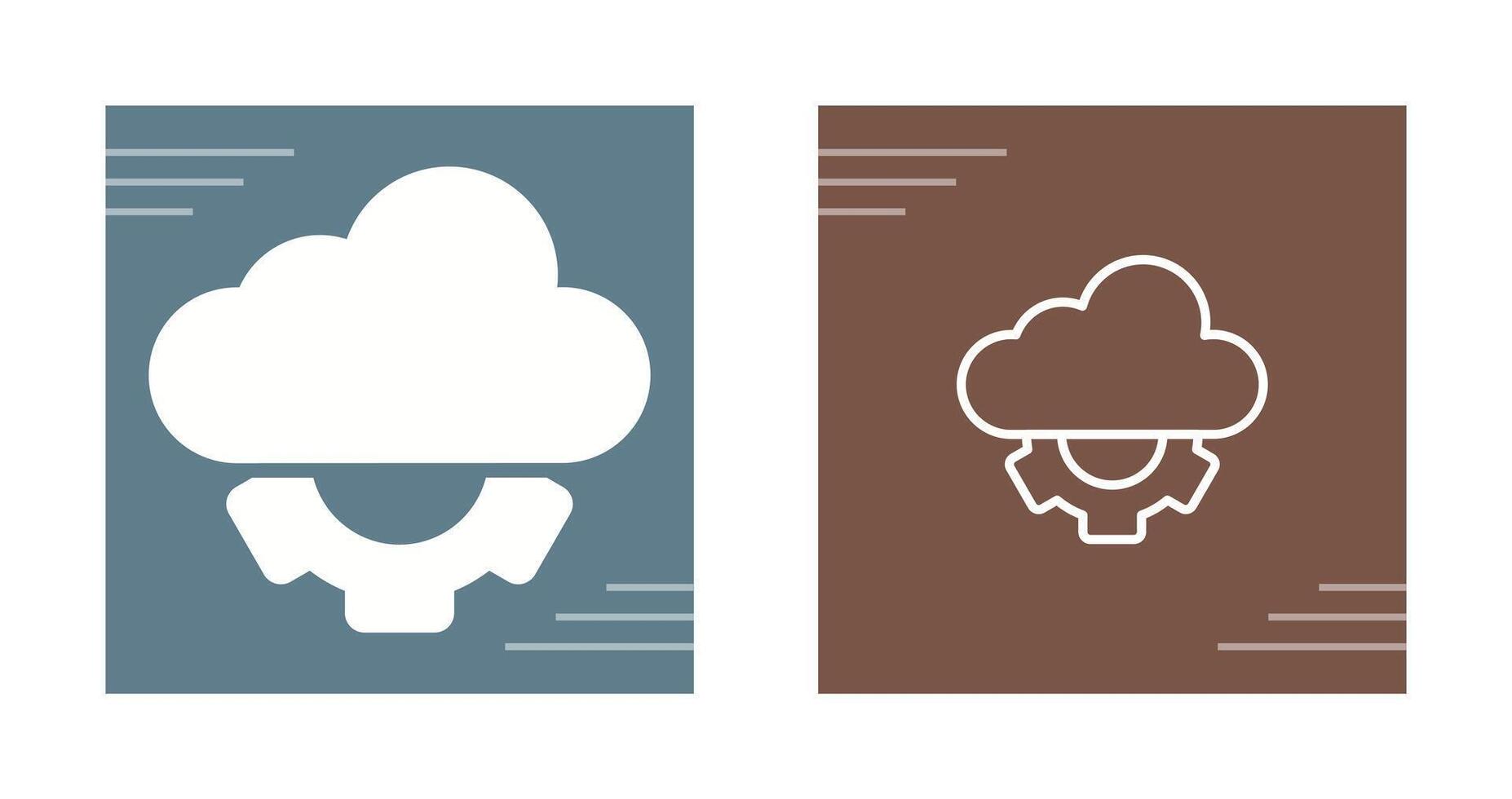 Cloud API Vector Icon